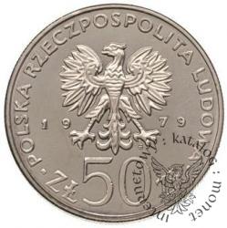 50 złotych - Mieszko I półpostać